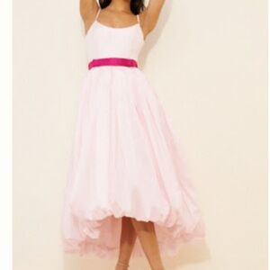 Hutch Pink High Low Dress